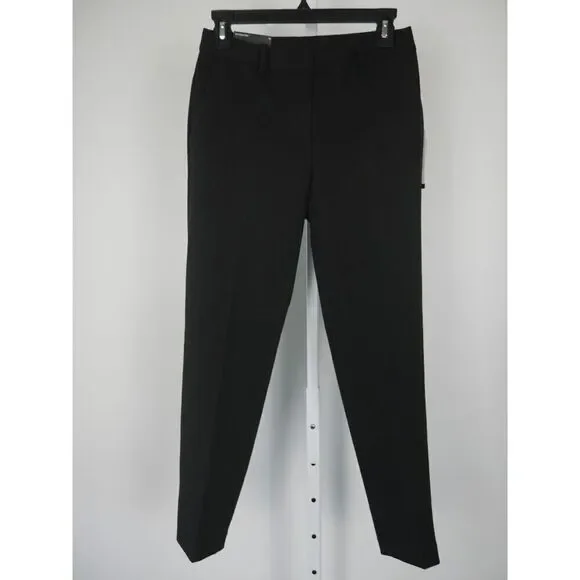 DKNY Women's Midi Rise Skinny Petite Essex Pants Black 0P - Picture 2 of 11